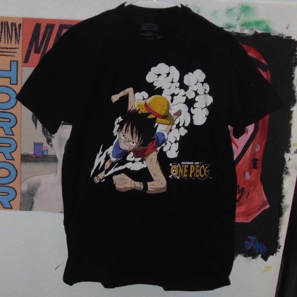 One piece luffy shirt Large